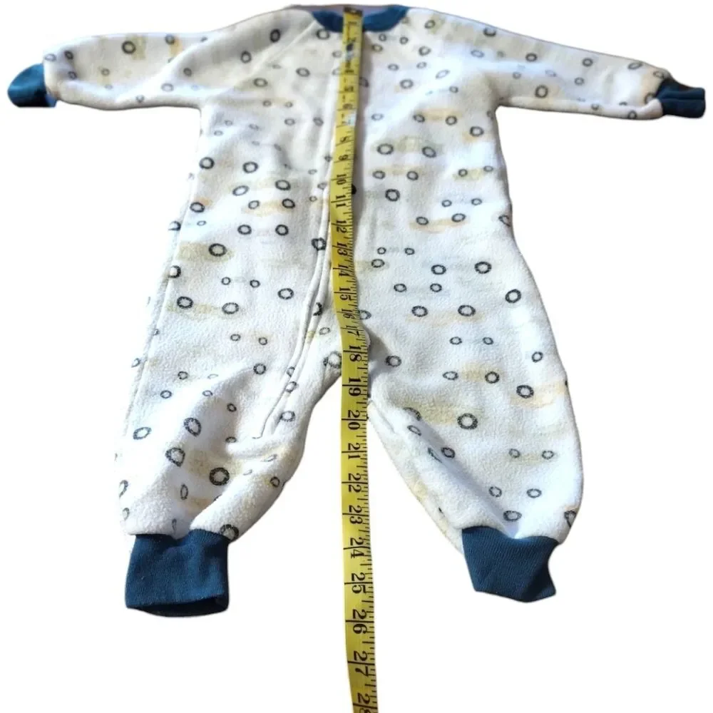 Look At The Measurements! Carter's Boy Bodysuit With Cars All Over Size 18 Month